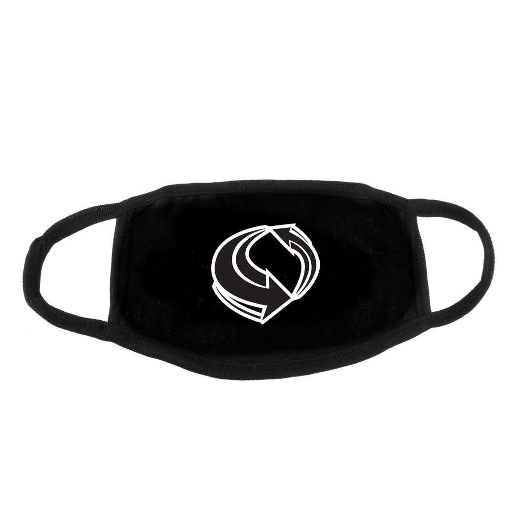 Livemixtapes Alternate logo Mask (Black/White)